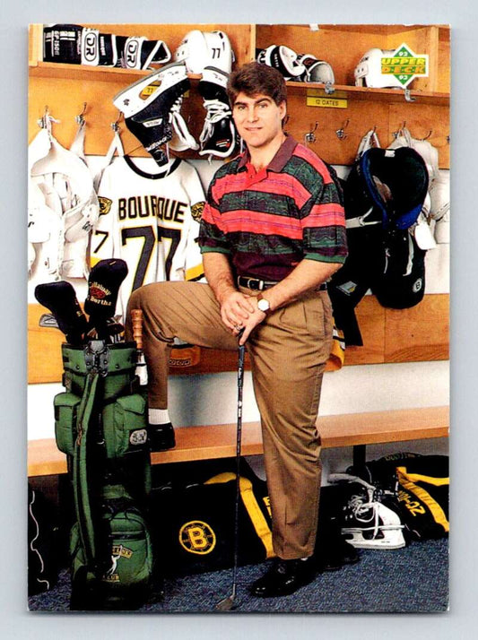 1992-93 Upper Deck Hockey  #626 Ray Bourque  Boston Bruins  Image 1