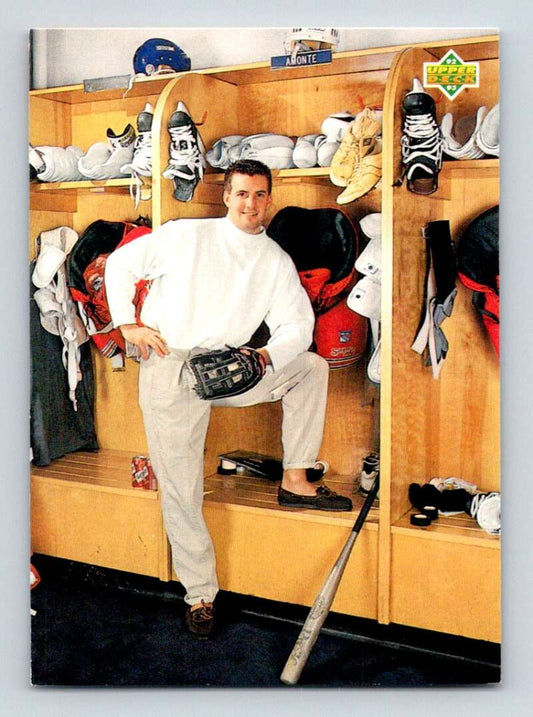 1992-93 Upper Deck Hockey  #635 Tony Amonte PRO  New York Rangers  Image 1