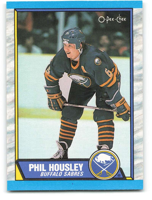 1989-90 O-Pee-Chee #59 Phil Housley  Buffalo Sabres  Image 1