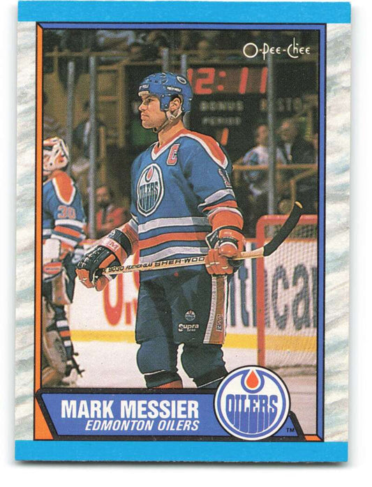 1989-90 O-Pee-Chee #65 Mark Messier  Edmonton Oilers  Image 1