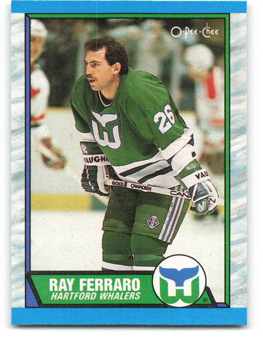 1989-90 O-Pee-Chee #70 Ray Ferraro  Hartford Whalers  Image 1
