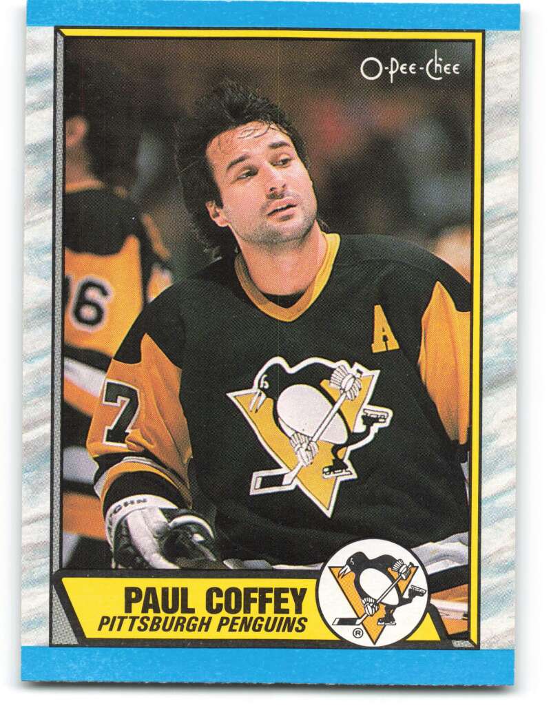 1989-90 O-Pee-Chee #95 Paul Coffey  Pittsburgh Penguins  Image 1