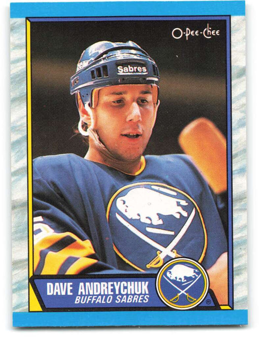 1989-90 O-Pee-Chee #106 Dave Andreychuk  Buffalo Sabres  Image 1