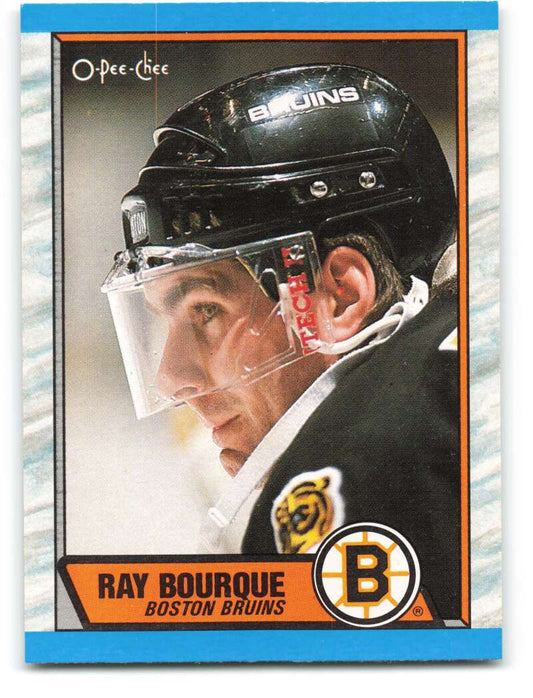 1989-90 O-Pee-Chee #110 Ray Bourque  Boston Bruins  Image 1
