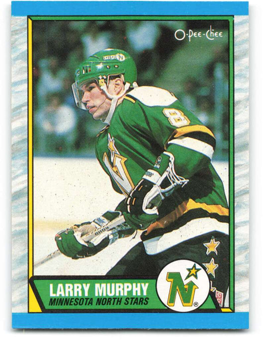 1989-90 O-Pee-Chee #128 Larry Murphy  Minnesota North Stars  Image 1