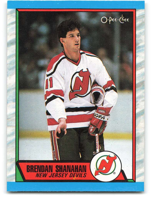 1989-90 O-Pee-Chee #147 Brendan Shanahan  New Jersey Devils  Image 1