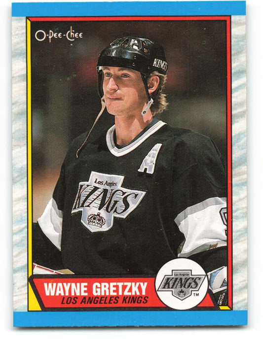 1989-90 O-Pee-Chee #156 Wayne Gretzky  Los Angeles Kings  Image 1