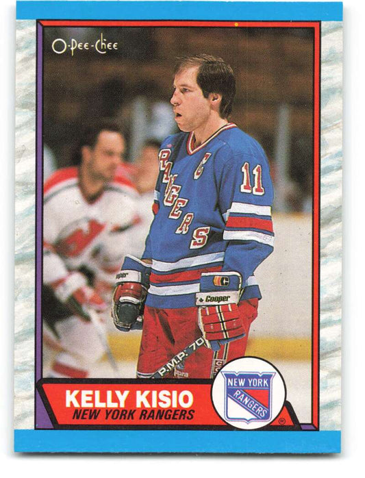 1989-90 O-Pee-Chee #171 Kelly Kisio  New York Rangers  Image 1