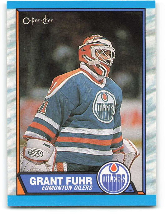 1989-90 O-Pee-Chee #192 Grant Fuhr  Edmonton Oilers  Image 1