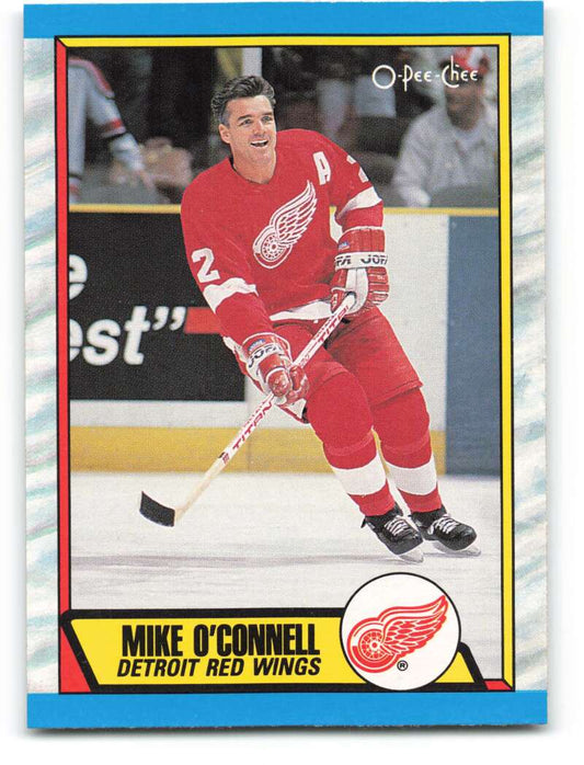 1989-90 O-Pee-Chee #223 Mike O'Connell  Detroit Red Wings  Image 1
