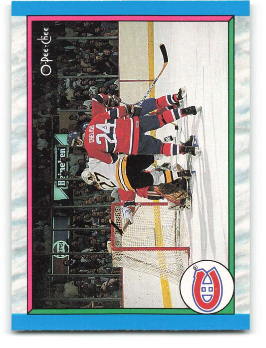 1989-90 O-Pee-Chee #307 Montreal Canadiens  Montreal Canadiens  Image 1