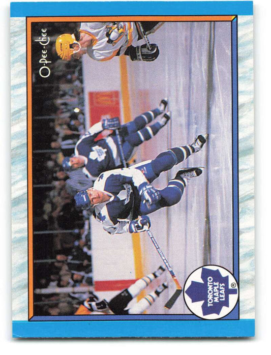 1989-90 O-Pee-Chee #315 Toronto Maple Leafs  Toronto Maple Leafs  Image 1