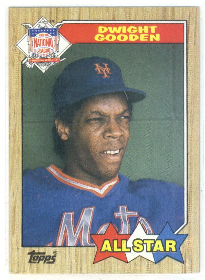 1987 Topps #603b Dwight Gooden Mets COR AS Image 1
