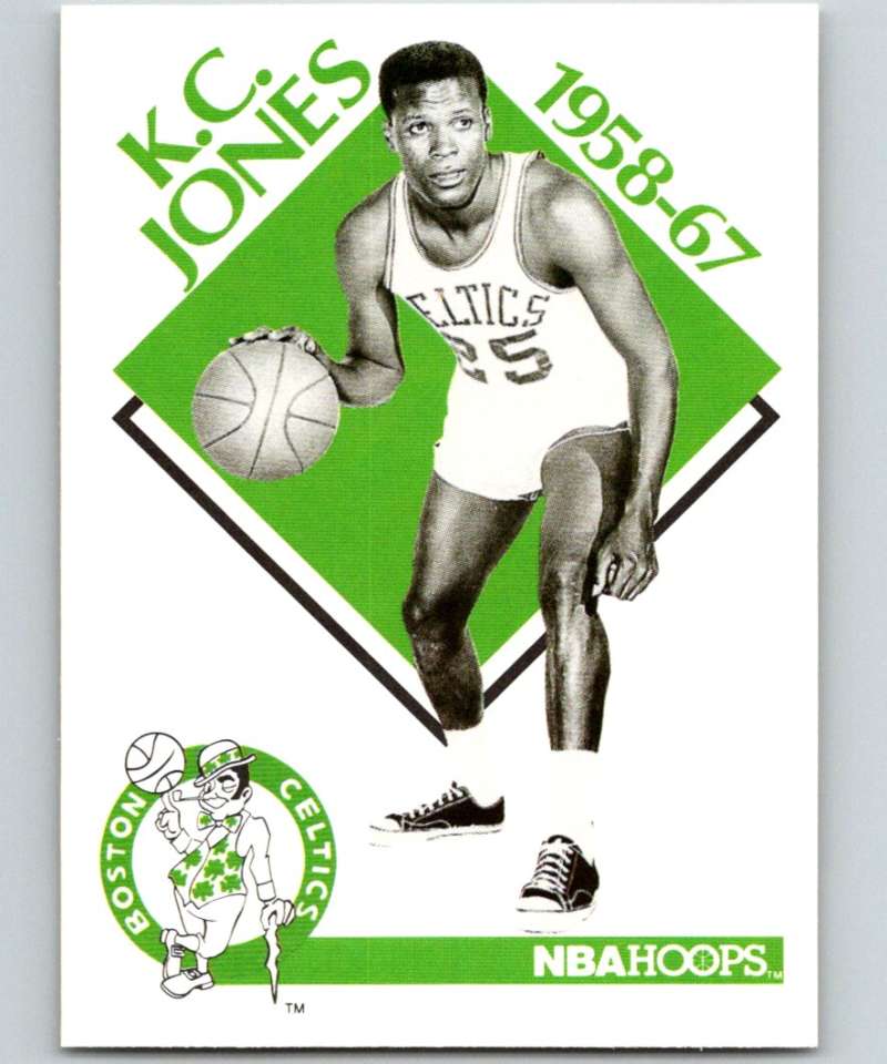 1990-91 Hopps Basketball #343 K.C. Jones CO  Seattle SuperSonics  Image 1