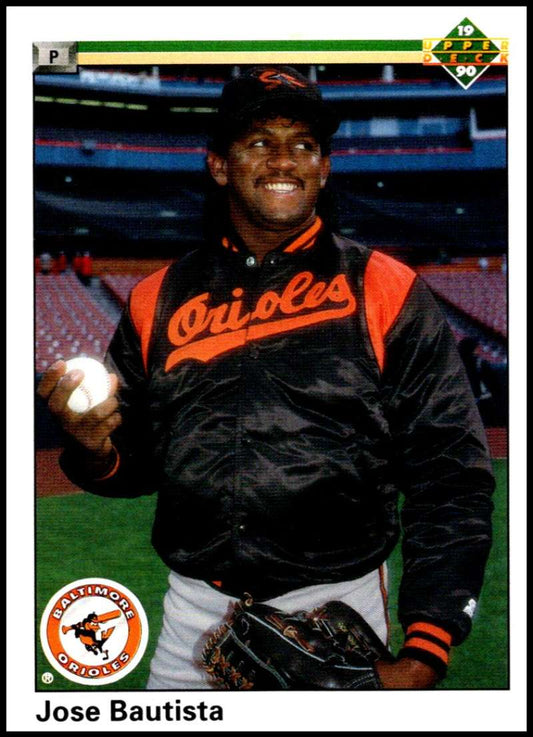 1990 Upper Deck Baseball #8 Jose Bautista  Baltimore Orioles  Image 1