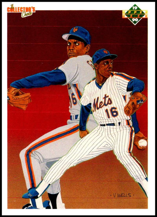 1990 Upper Deck Baseball #62 Dwight Gooden TC  New York Mets  Image 1