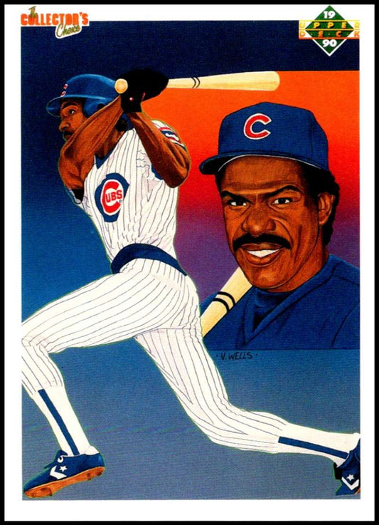 1990 Upper Deck Baseball #73 Andre Dawson TC  Chicago Cubs  Image 1