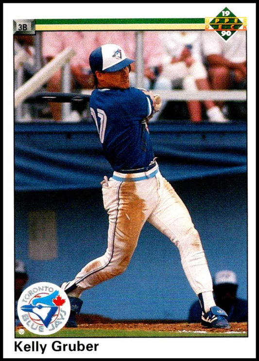 1990 Upper Deck Baseball #111 Kelly Gruber  Toronto Blue Jays  Image 1