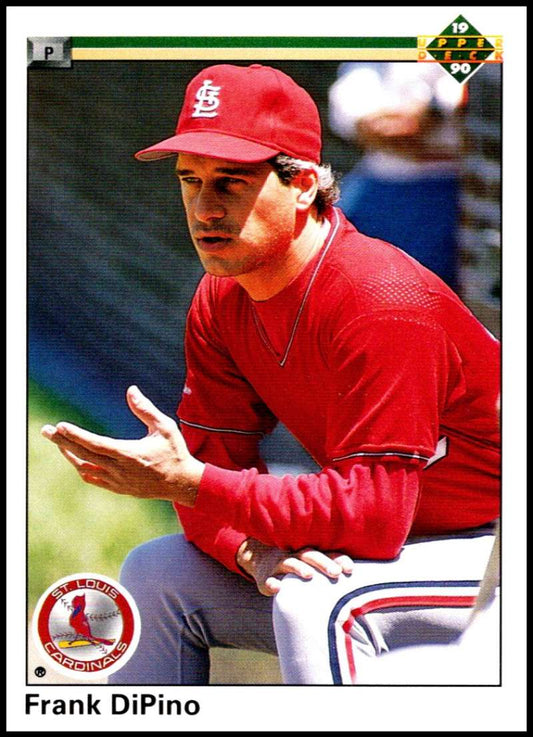 1990 Upper Deck Baseball #202 Frank DiPino  St. Louis Cardinals  Image 1