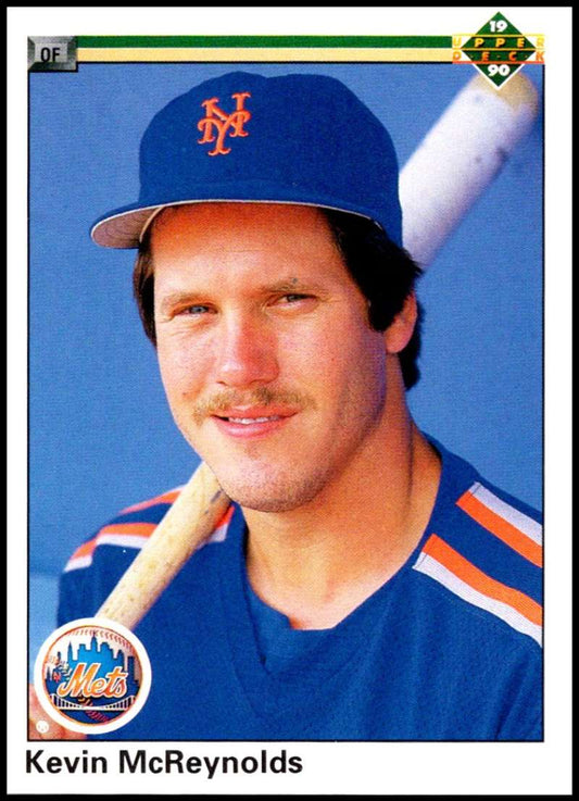 1990 Upper Deck Baseball #265 Kevin McReynolds  New York Mets  Image 1