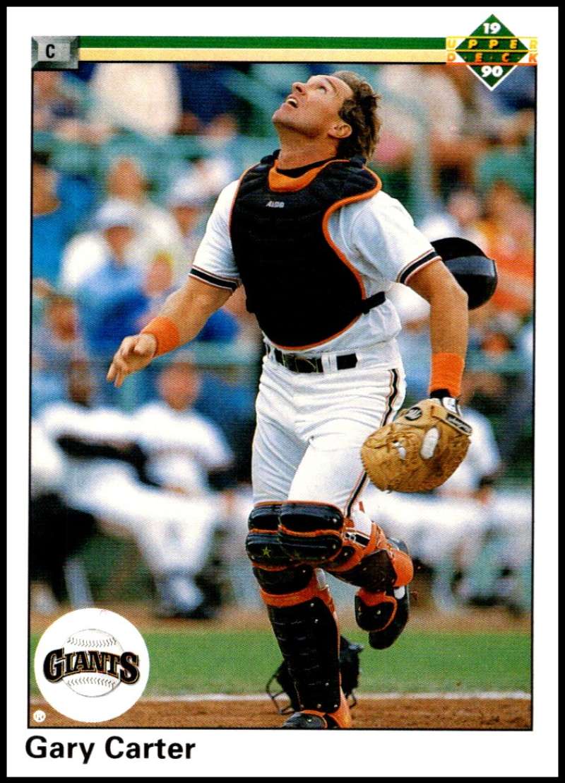 1990 Upper Deck Baseball #774 Gary Carter  San Francisco Giants  Image 1