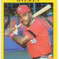 1991 Fleer Baseball #633 Bernard Gilkey  St. Louis Cardinals  Image 1