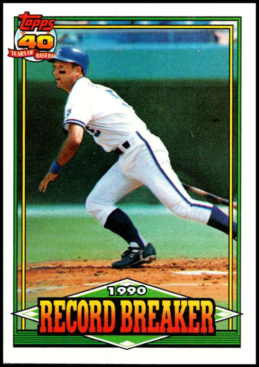 1991 Topps #2 George Brett RB Baseball Kansas City Royals  Image 1