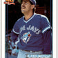 1991 Topps #26 Luis Sojo UER Baseball Toronto Blue Jays  Image 1