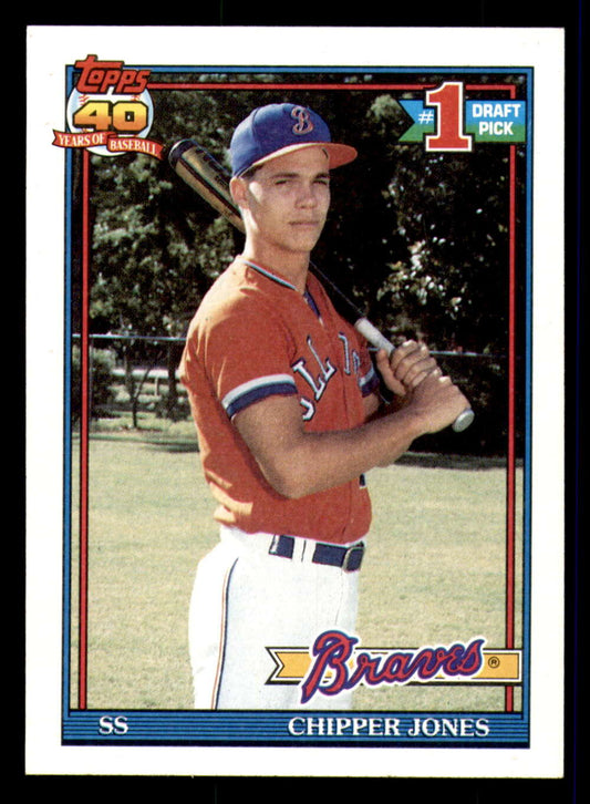 1991 Topps #133 Greg Briley Baseball Seattle Mariners  Image 1