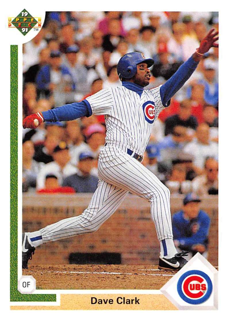 1991 Upper Deck Baseball #314 Dave Clark  Chicago Cubs  Image 1