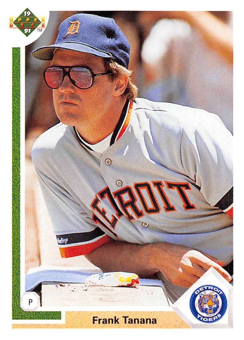 1991 Upper Deck Baseball #369 Frank Tanana  Detroit Tigers  Image 1