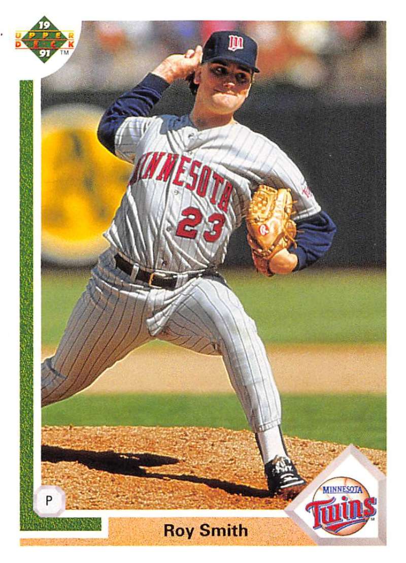 1991 Upper Deck Baseball #490 Roy Smith  Minnesota Twins  Image 1