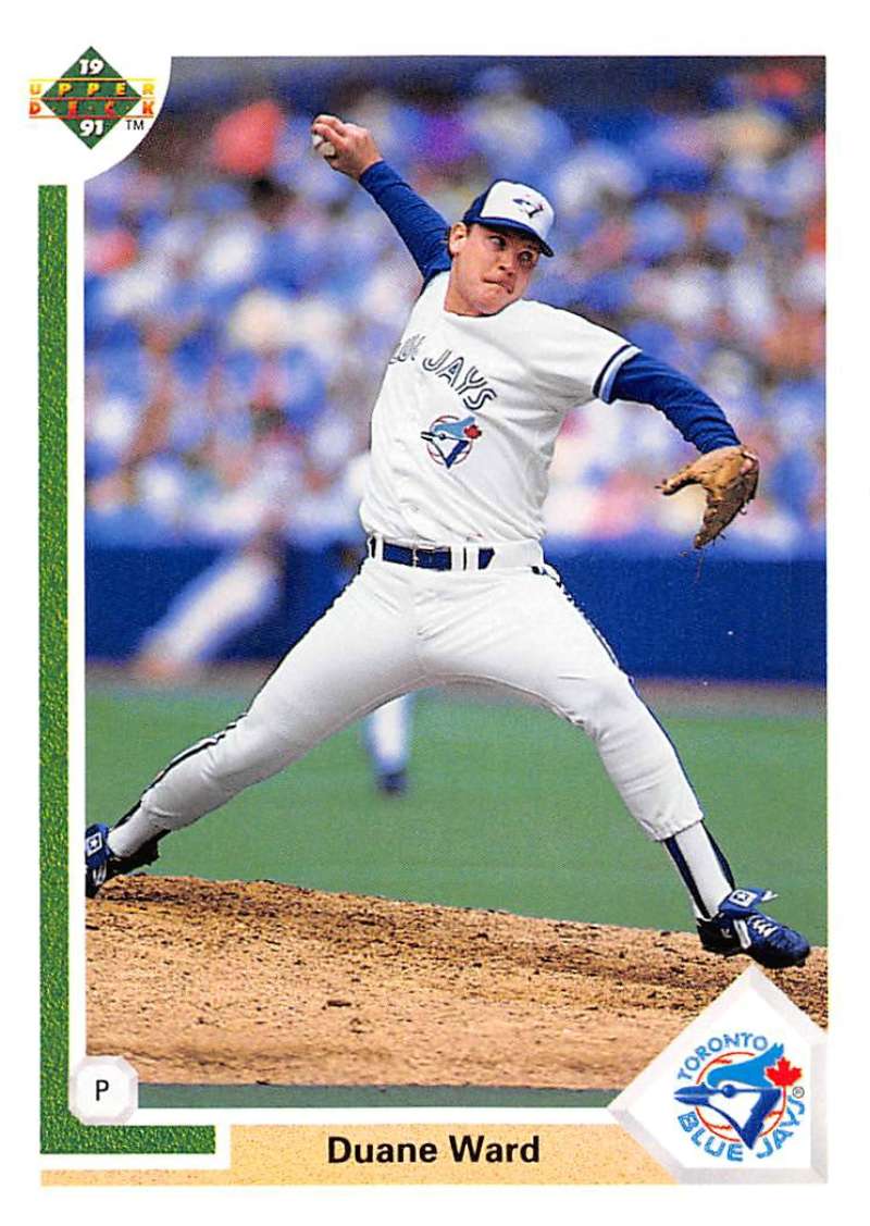 1991 Upper Deck Baseball #581 Duane Ward  Toronto Blue Jays  Image 1