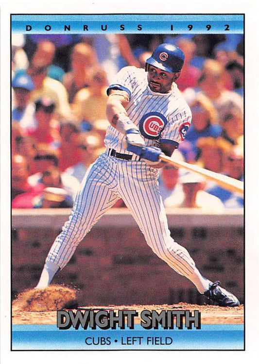 1992 Donruss Baseball #561 Dwight Smith  Chicago Cubs  Image 1