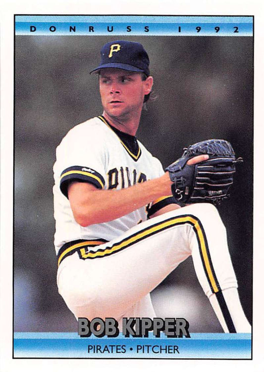 1992 Donruss Baseball #622 Bob Kipper  Pittsburgh Pirates  Image 1
