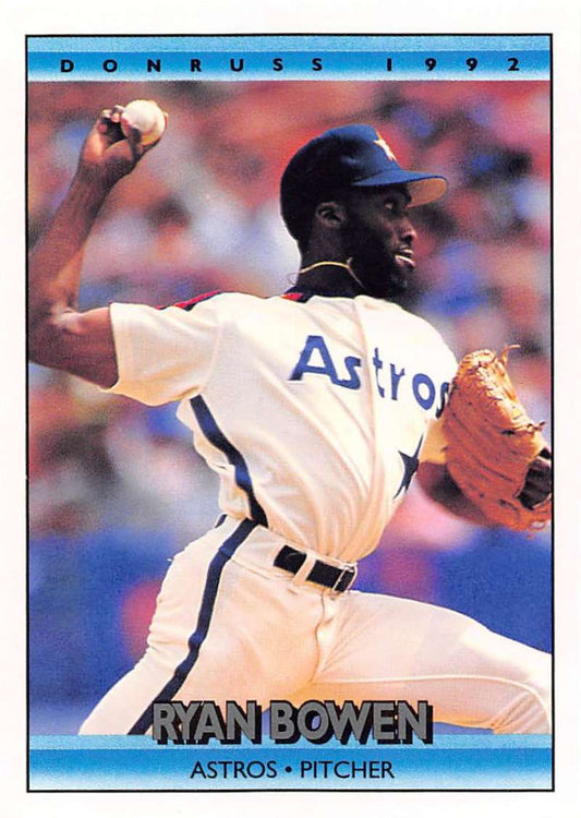 1992 Donruss Baseball #671 Ryan Bowen  Houston Astros  Image 1