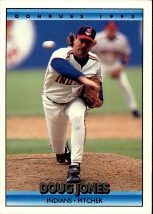 1992 Donruss Baseball #674 Doug Jones  Cleveland Indians  Image 1