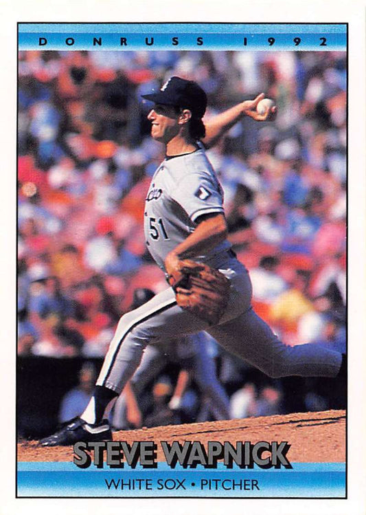 1992 Donruss Baseball #743 Steve Wapnick  Chicago White Sox  Image 1