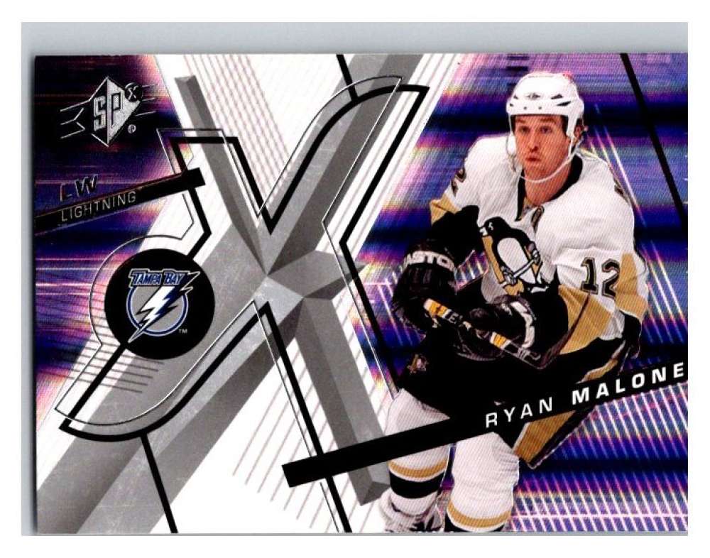 2008-09 SP SPx #8 Ryan Malone  Tampa Bay Lightning  V94867 Image 1