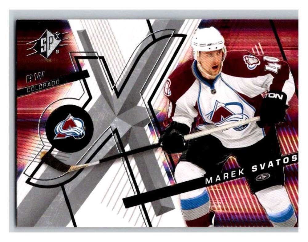 2008-09 SP SPx #74 Marek Svatos  Colorado Avalanche  V94874 Image 1