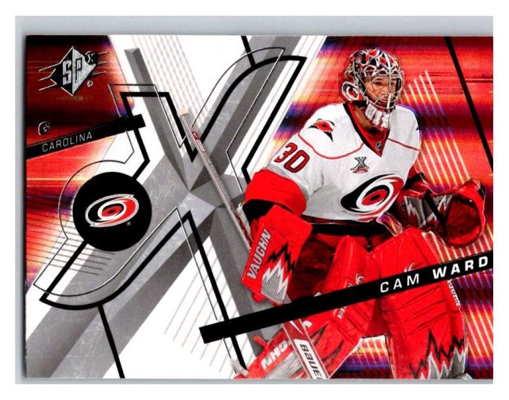 2008-09 SP SPx #80 Cam Ward  Carolina Hurricanes  V94876 Image 1