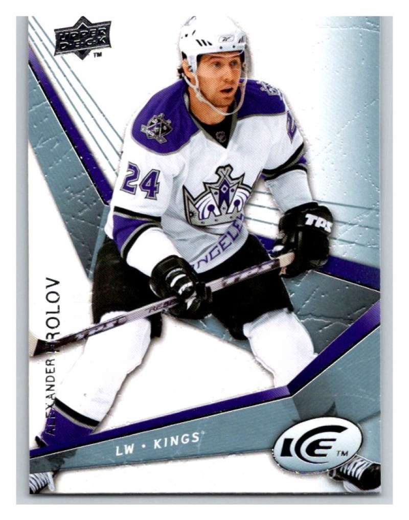 2008-09 Upper Deck Ice #4 Alexander Frolov  Los Angeles Kings  V94706 Image 1