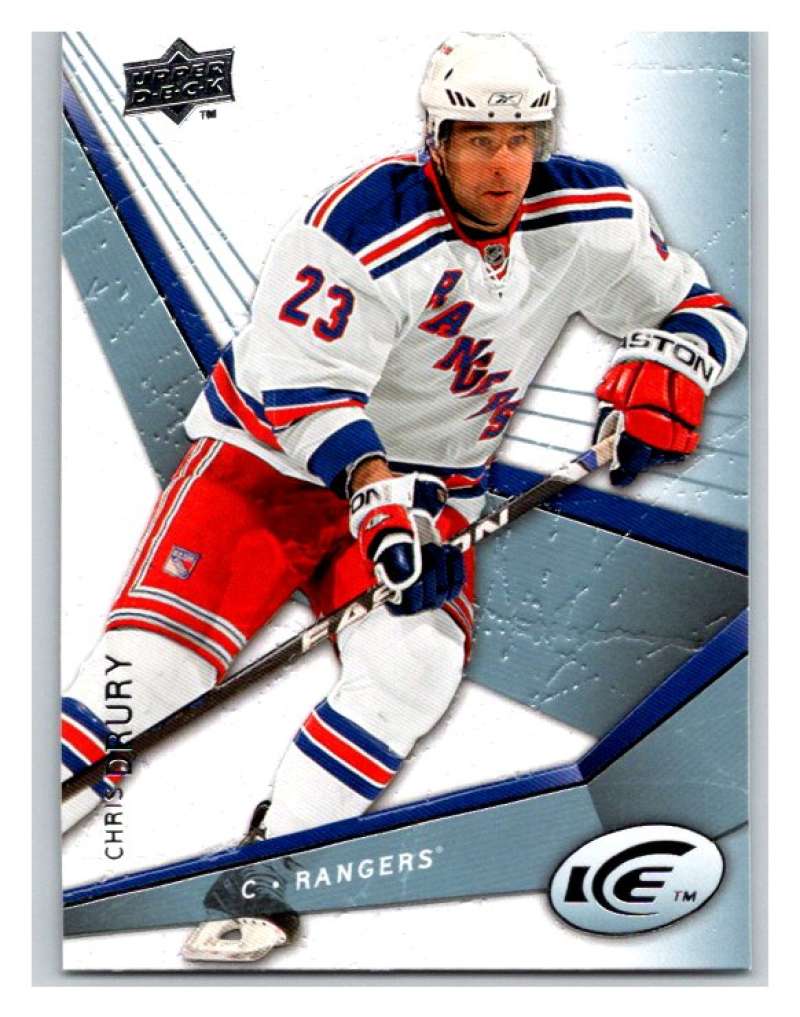 2008-09 Upper Deck Ice #13 Chris Drury  New York Rangers  V94714 Image 1