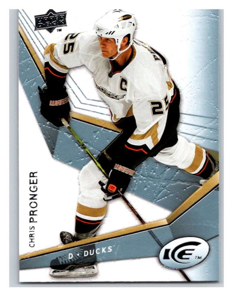 2008-09 Upper Deck Ice #15 Chris Pronger  Anaheim Ducks  V94716 Image 1