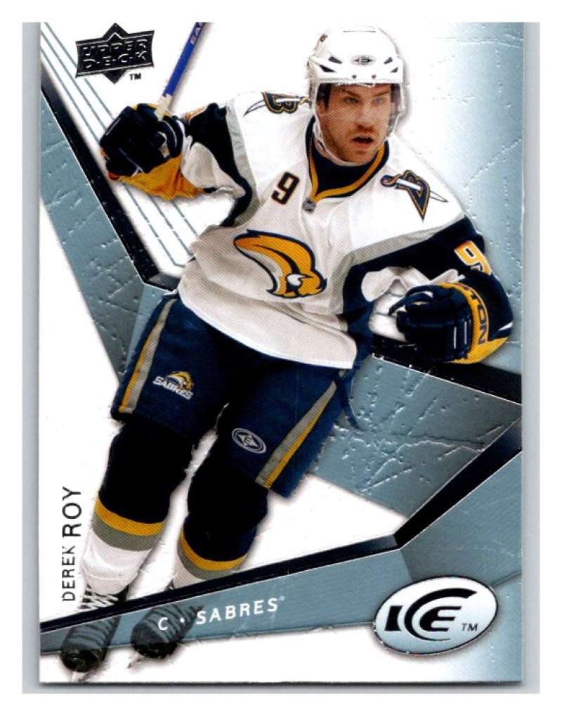 2008-09 Upper Deck Ice #24 Derek Roy  Buffalo Sabres  V94725 Image 1