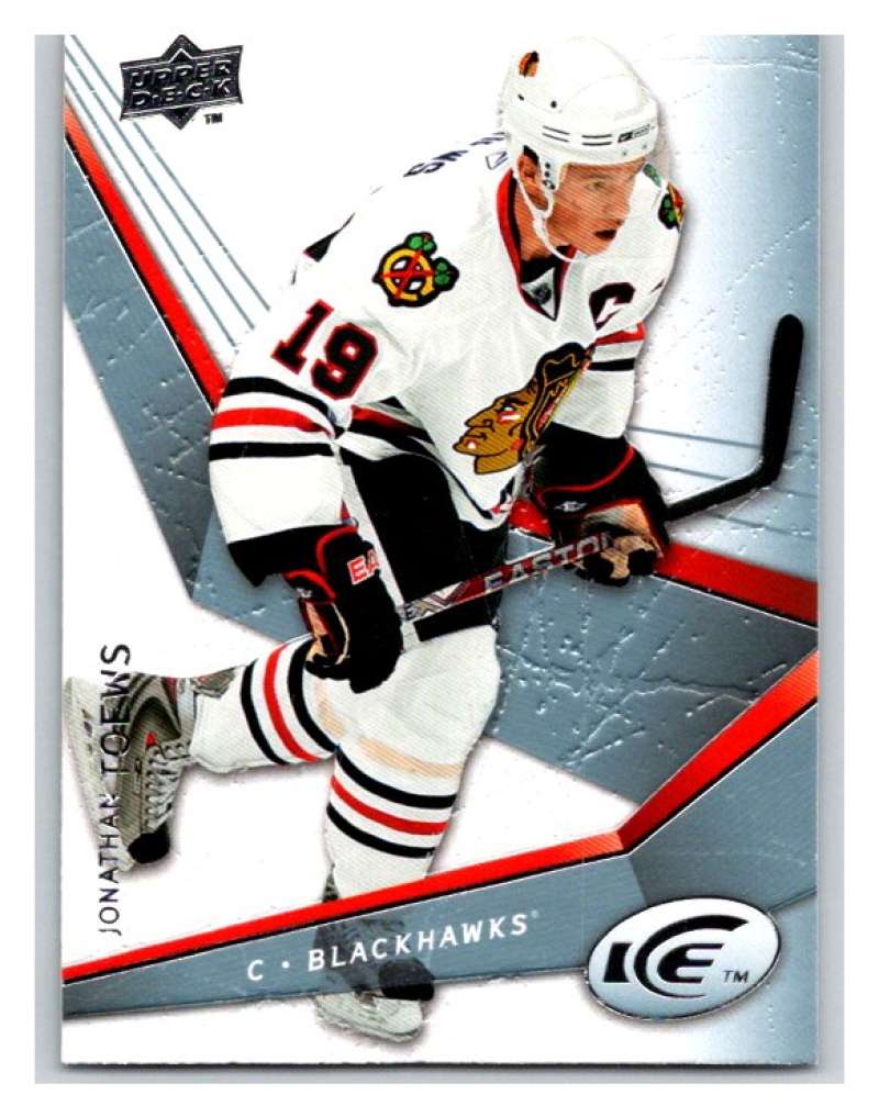 2008-09 Upper Deck Ice #41 Jonathan Toews  Chicago Blackhawks  V94736 Image 1