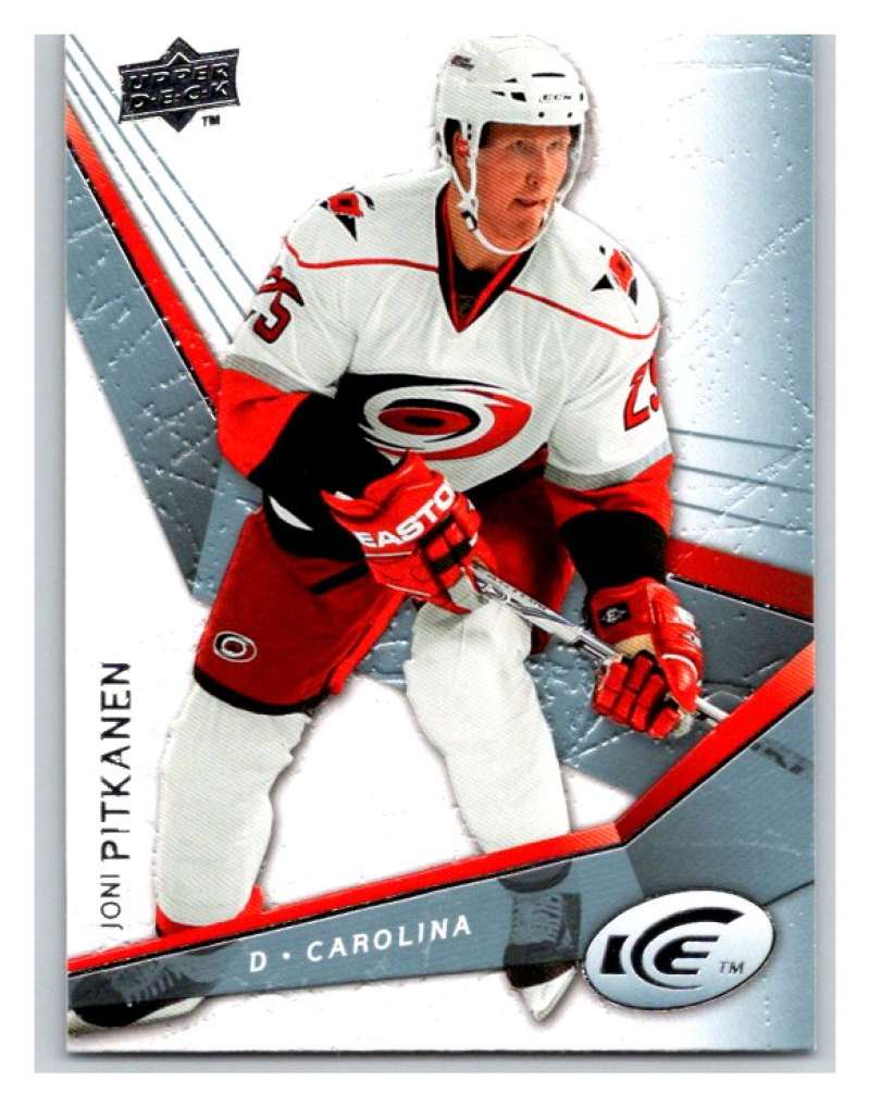 2008-09 Upper Deck Ice #42 Joni Pitkanen  Carolina Hurricanes  V94737 Image 1