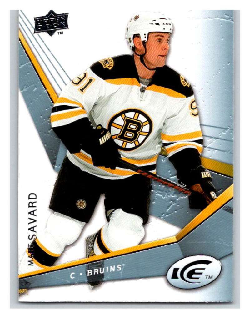 2008-09 Upper Deck Ice #46 Marc Savard  Boston Bruins  V94741 Image 1