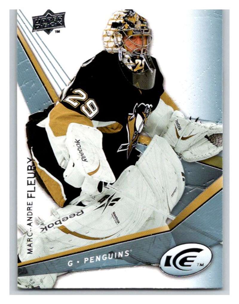 2008-09 Upper Deck Ice #47 Marc-Andre Fleury  Pittsburgh Penguins  V94742 Image 1