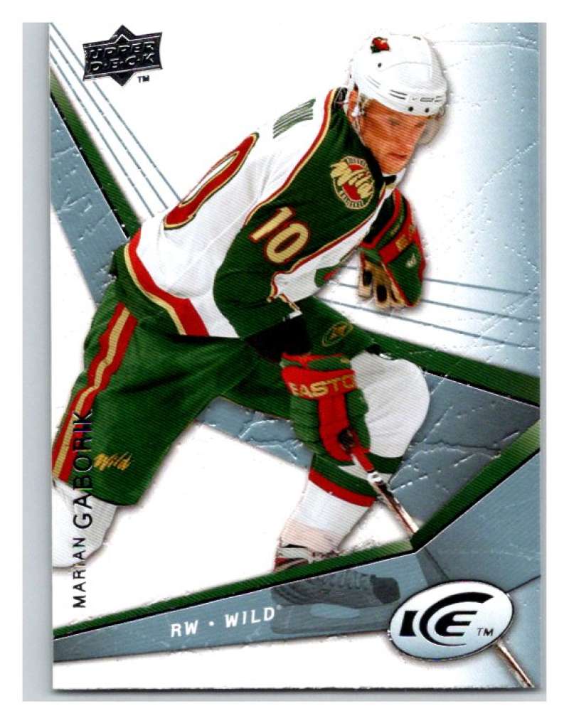 2008-09 Upper Deck Ice #49 Marian Gaborik  Minnesota Wild  V94744 Image 1